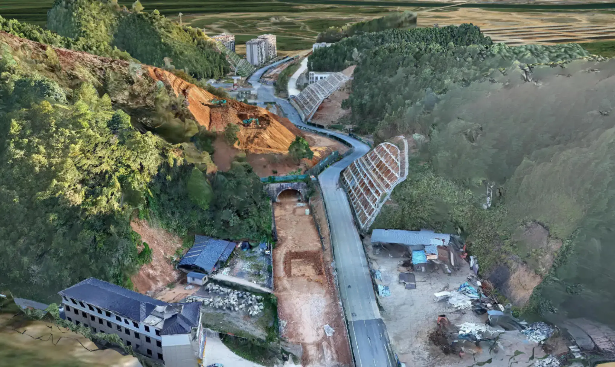 上青线边坡治理项目